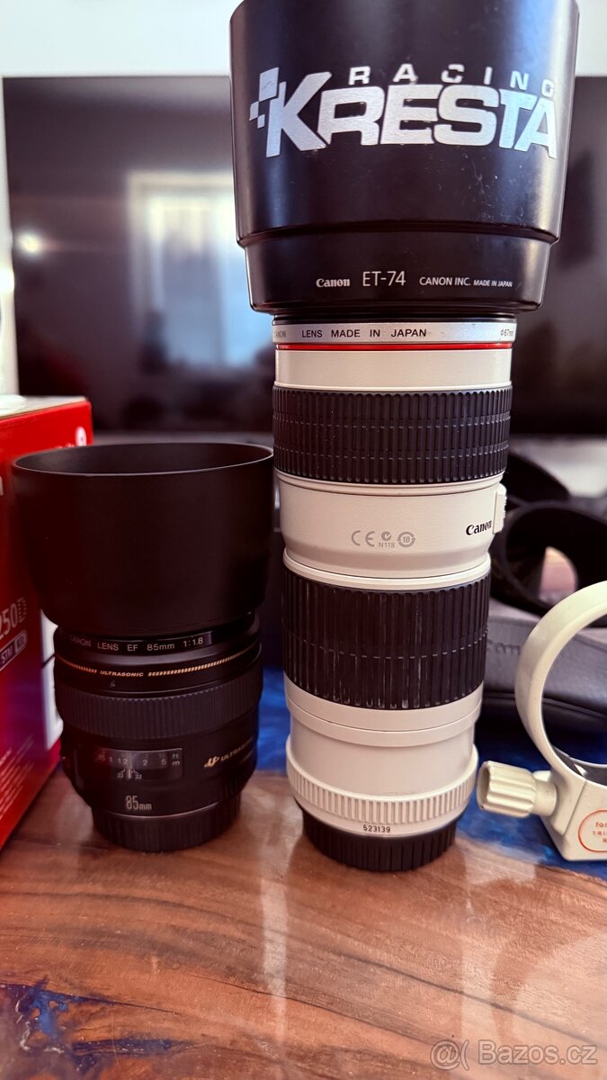 Canon eos 250D+18-55+L 70-200 USM+USM 85mm TOP - 6