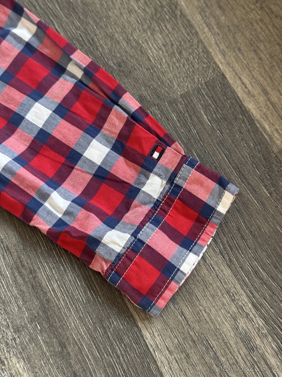 Kostkovaná košile Tommy Hilfiger vel. S - 6