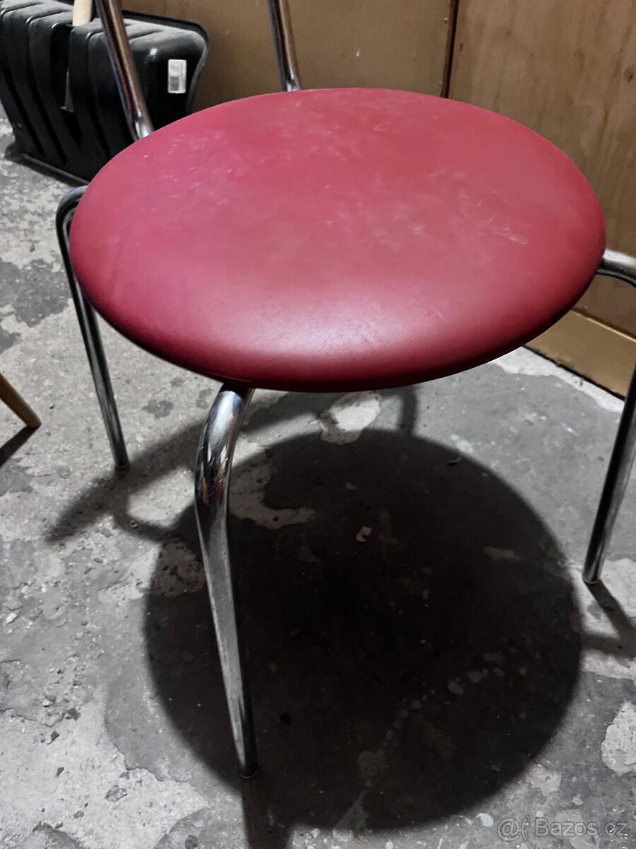 Židle Kovona 2ks koženka chrom - 6