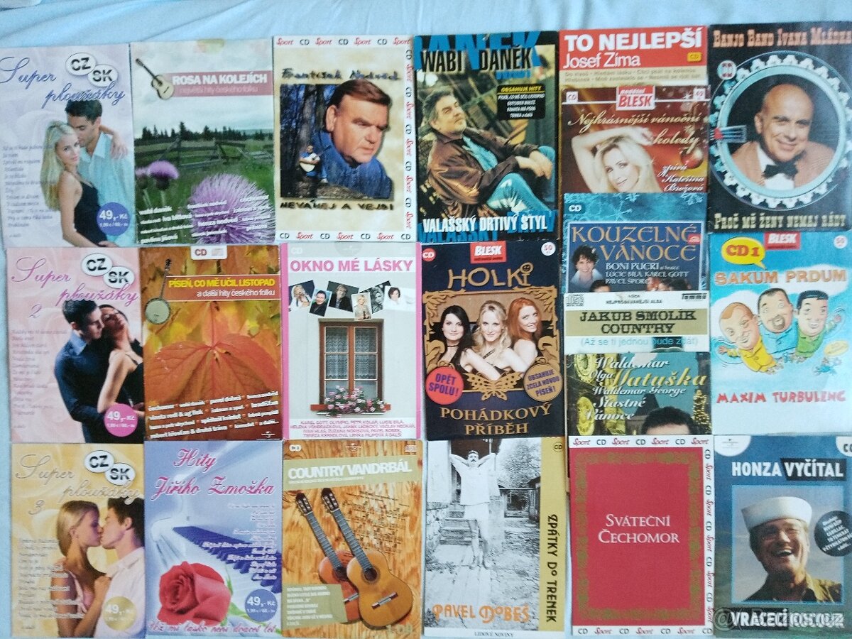 Orig.CD rock a pop (posetky- i nerozdelane) od 19Kč - 6