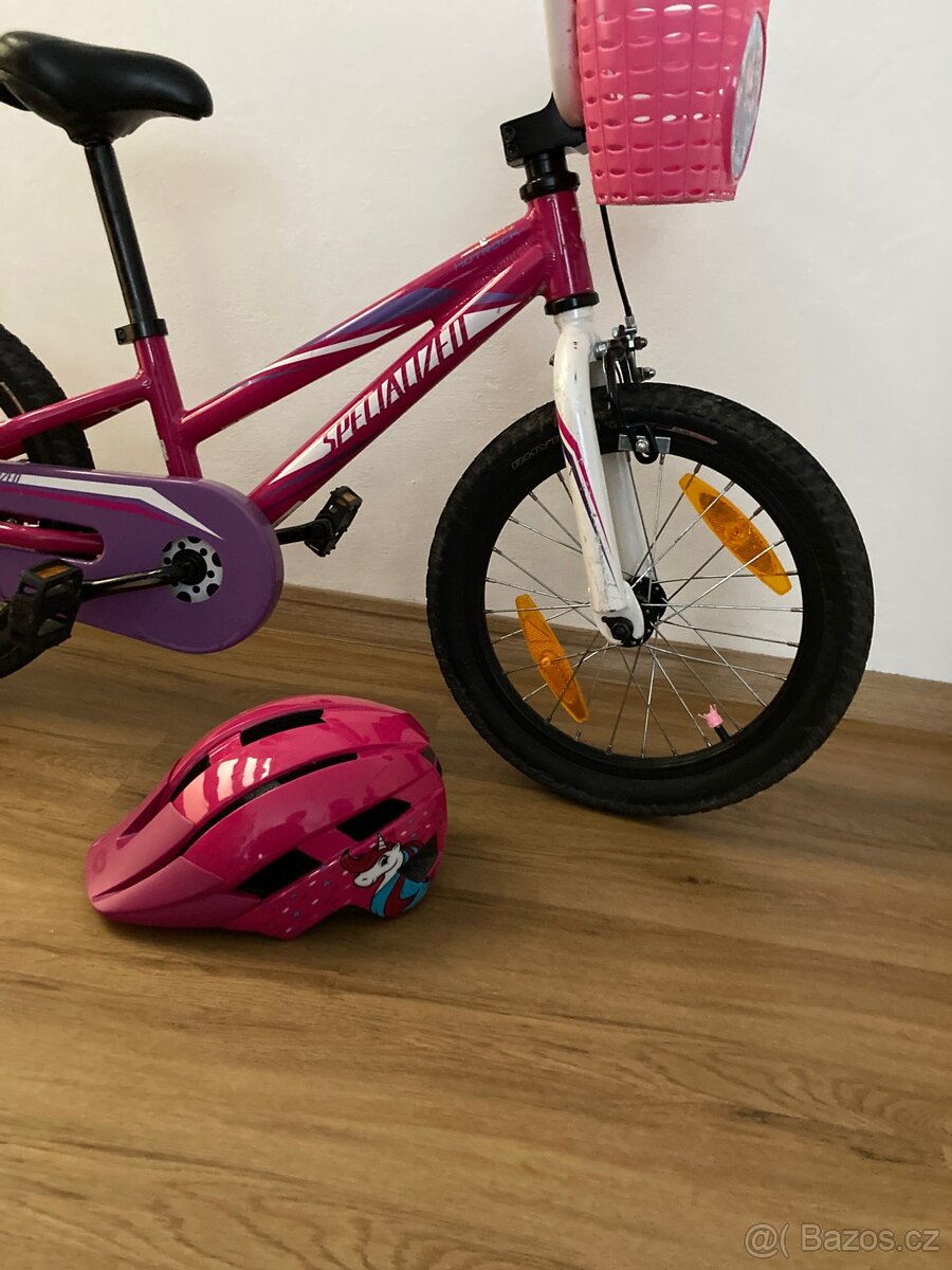 Divci kolo 16” Specialized Hotrock + příslušenstvi - 6