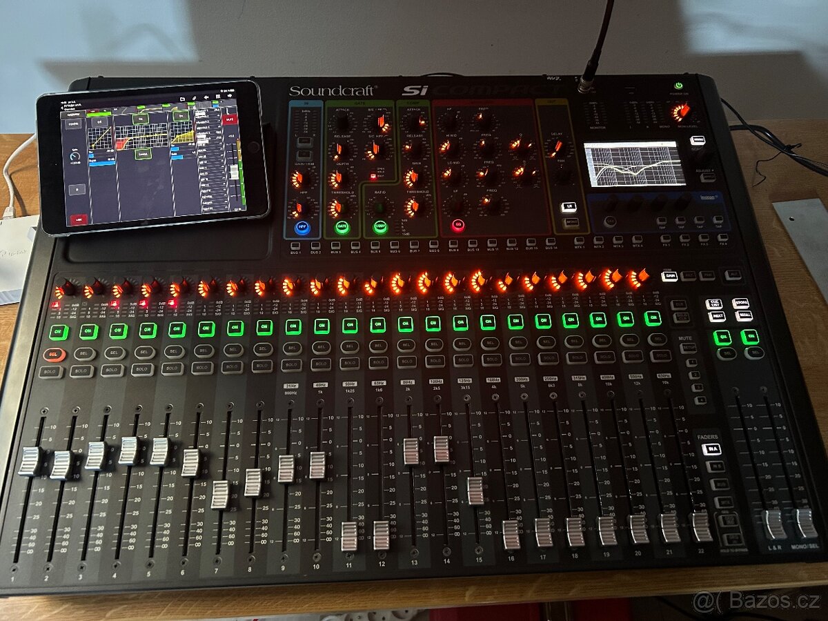 Soundcraft Si Compact 24 + Mini Stagebox 16 CAT5 komplet - 6