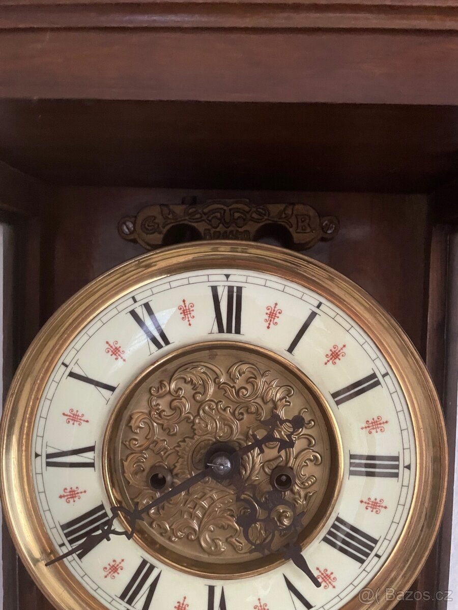 Starožitné nástěnné hodiny - 6