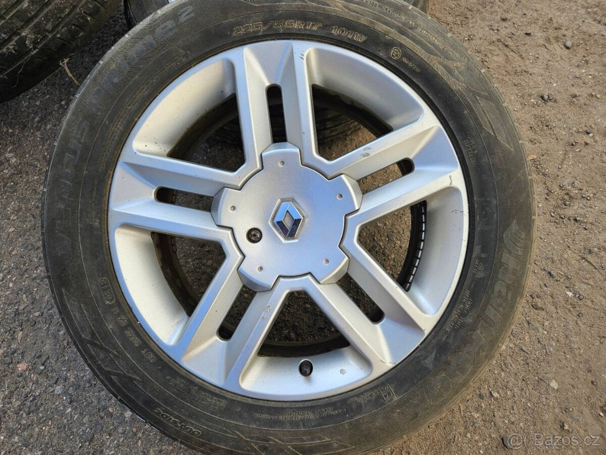 Alu kola originál Renault 17" – 5x108 - 6