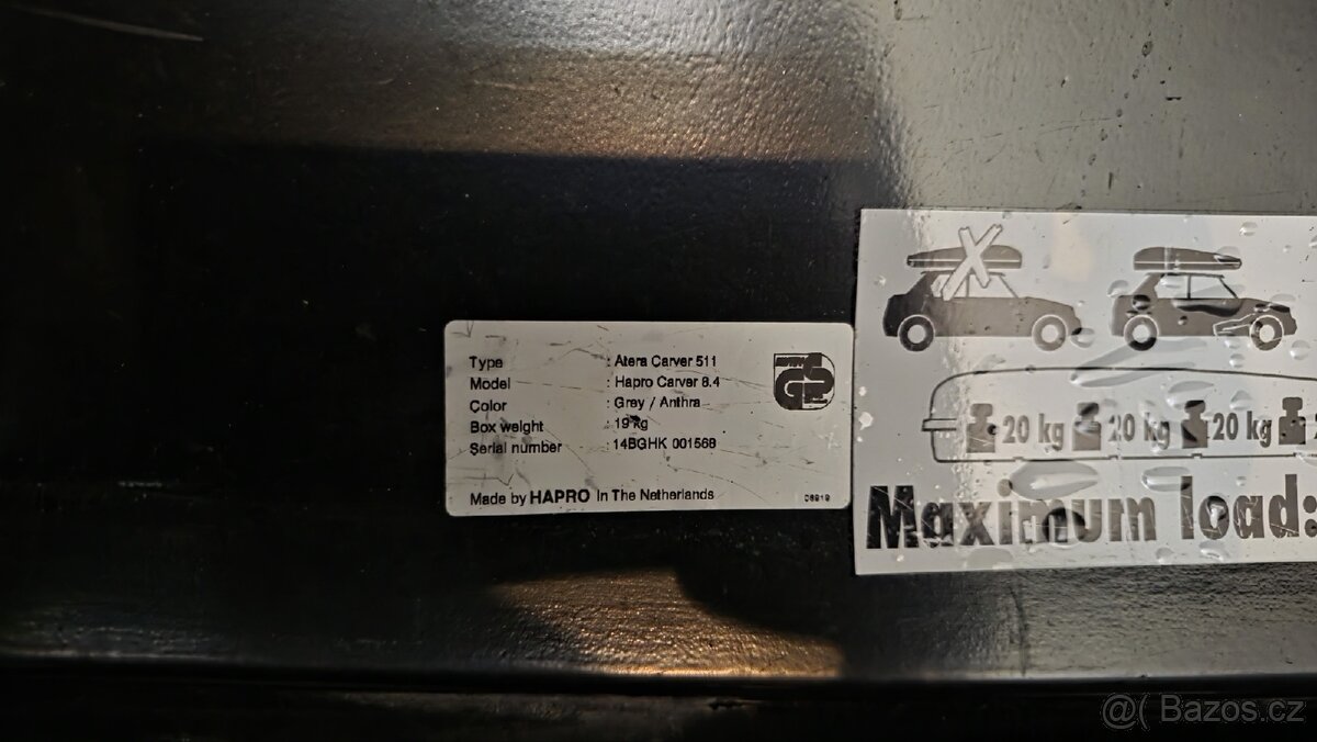 XXL Střešní box Atera carver 511 - 6