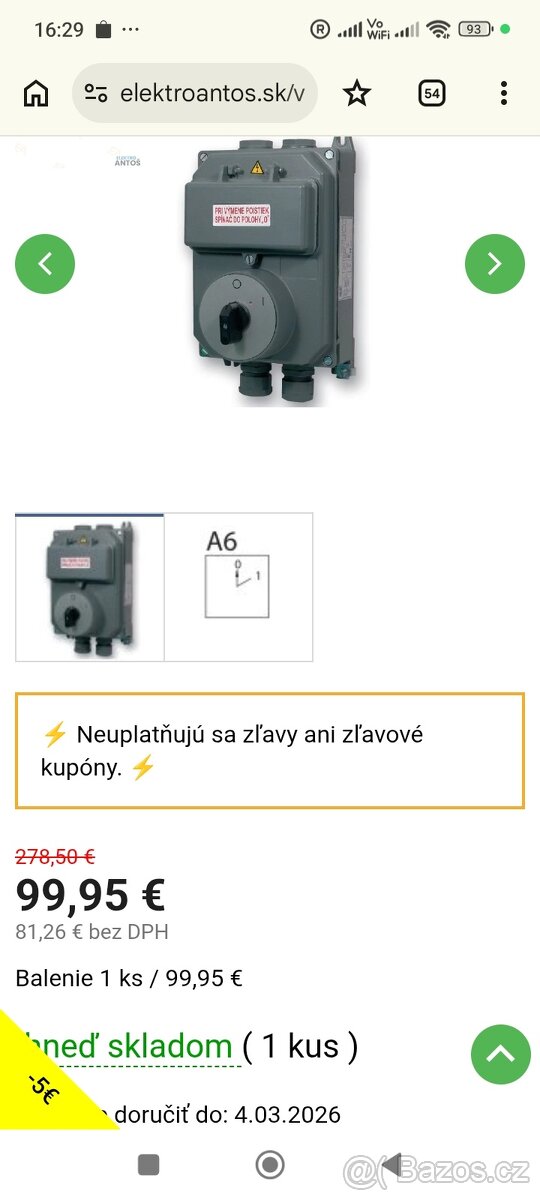 Vačkovy spínac - 6