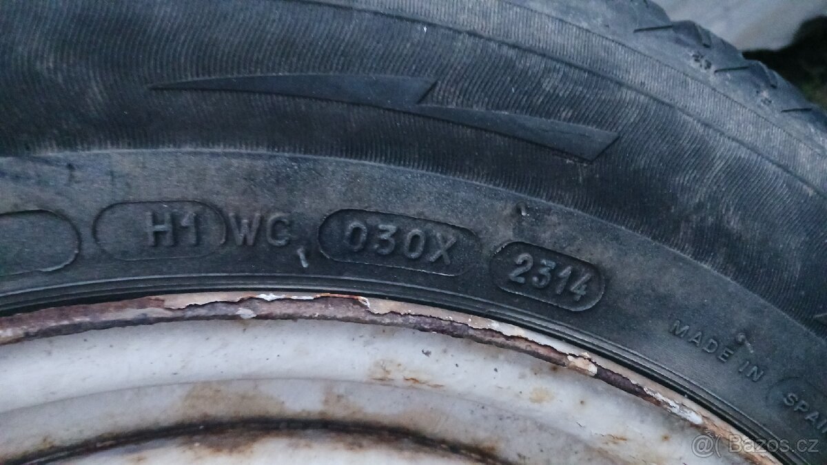 Disky 5x100 R16 zimní pneu - 6