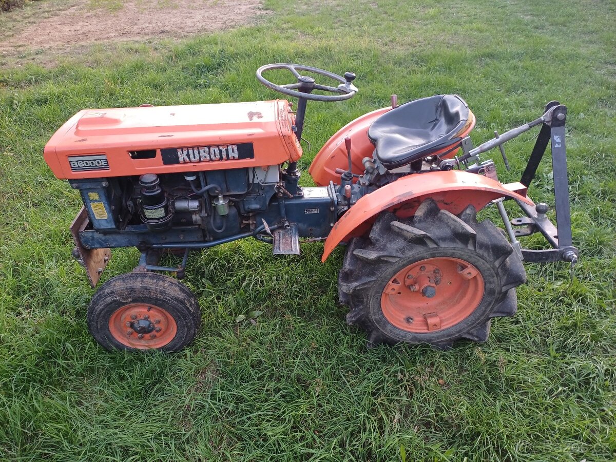 Prodám malotraktor Kubota B6000 - 6
