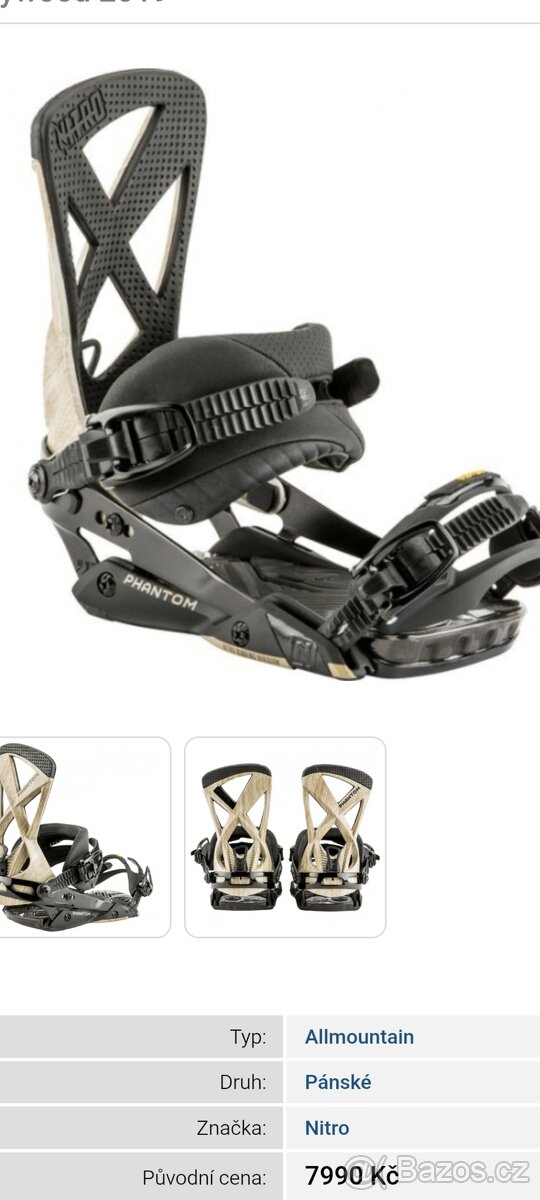 Snowboard komplet PROFI - 6