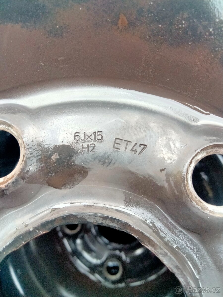 Zimní kola Octavia II 5x112 6Jx15 ET 47 - 6