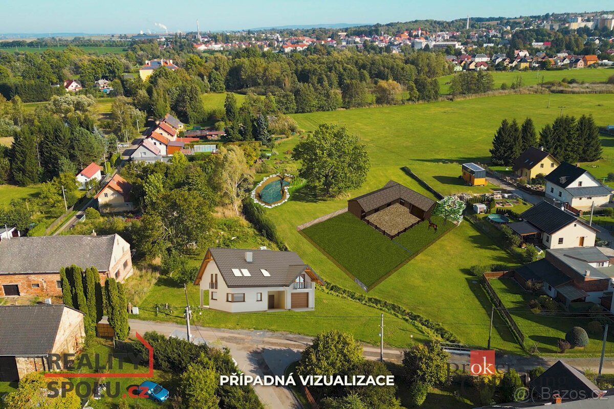 Prodej, pozemky/bydlení, 4502 m2, Lipová 176, Loučná, 46334 - 6