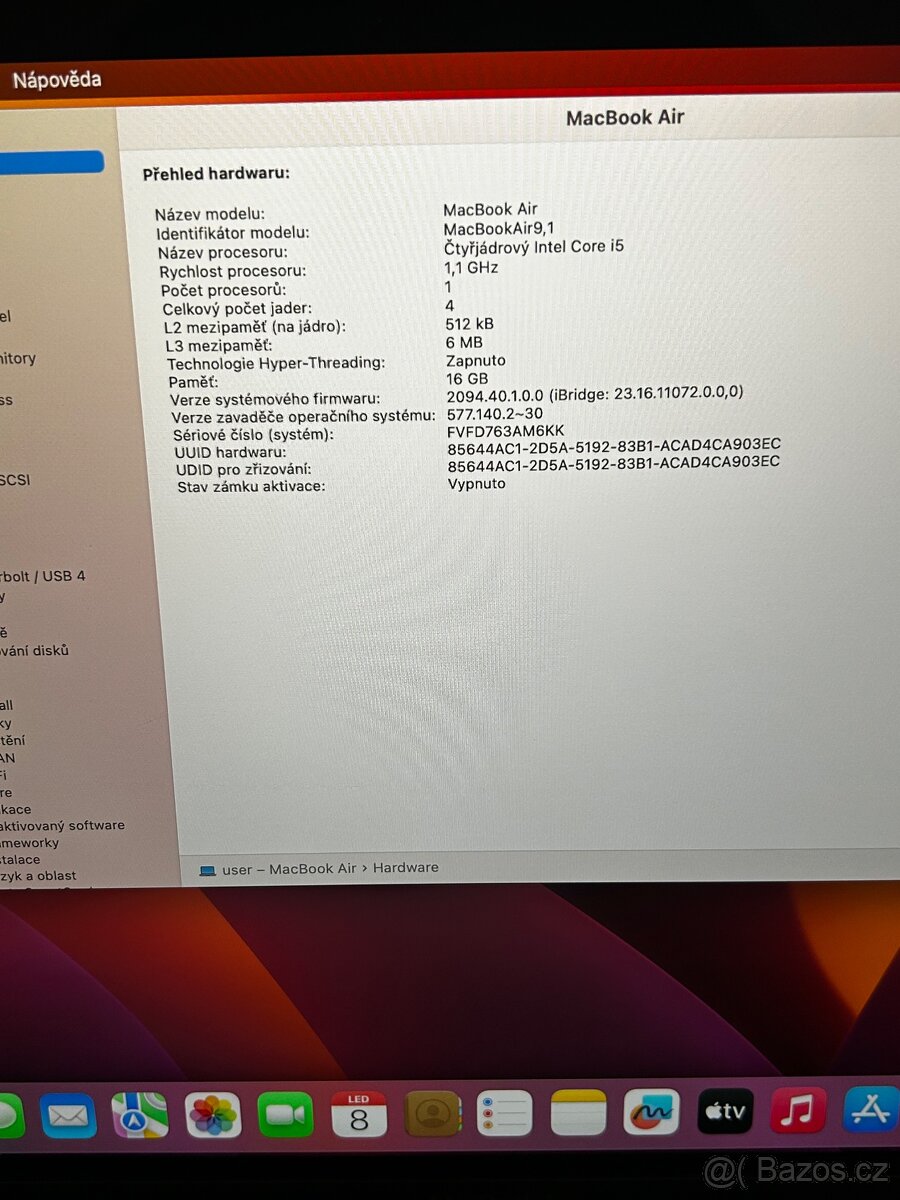 MacBook Air 16/512gb - 6