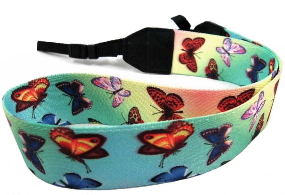 Barevný popruh pro zrcadlovku více vzorů - 6