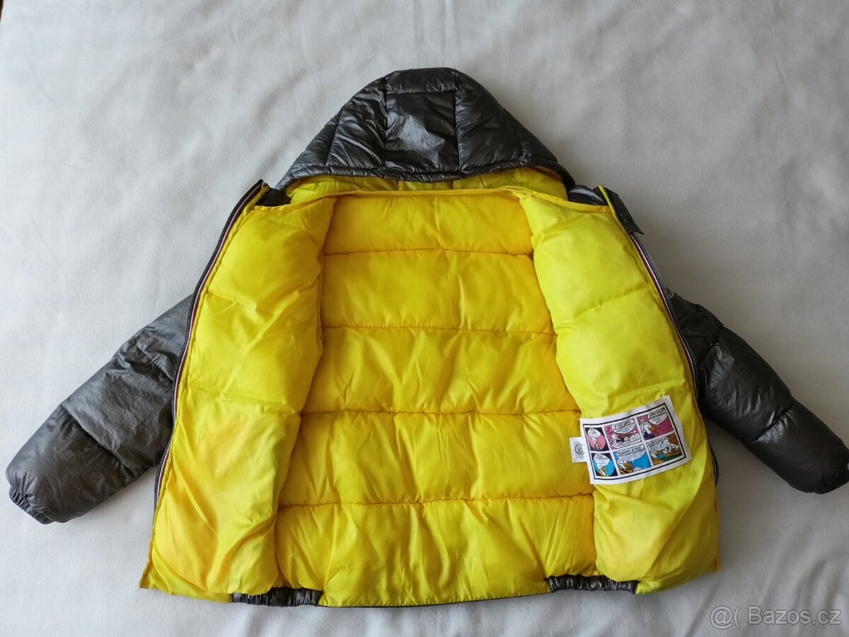 Dětská zimní bunda bronz, vel.128/134 - 6