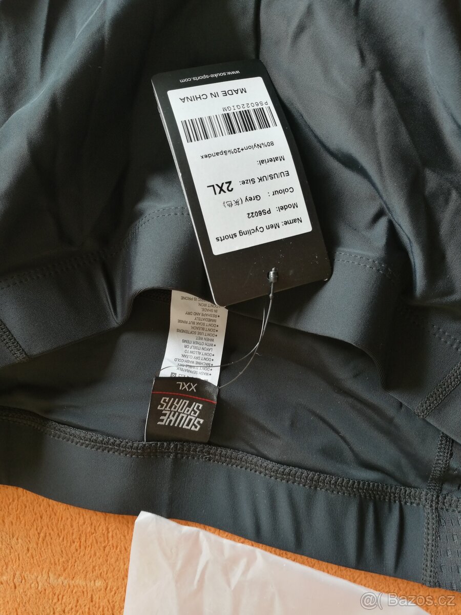 nové cyklistické šortky na kolo různé velikosti a značky - 6