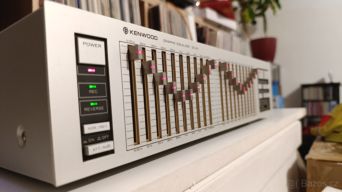 KENWOOD GE-9X Stereo Graphic Equalizer / Vintage / Rare - 6