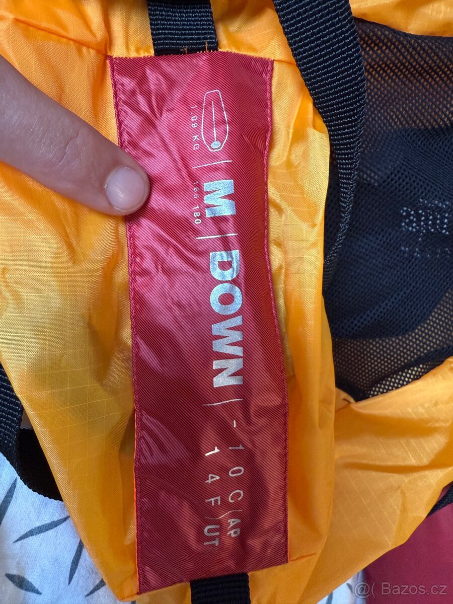 NOVÝ péřový spacák Ajungilak Mammut Perform -10, M 165-180 - 6