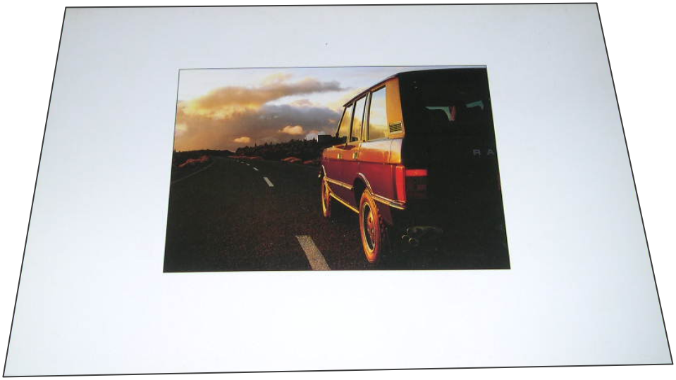 Prospekty Land Range Rover výbava katalog prospekt - 6