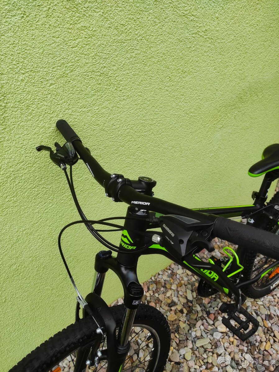 Značkové horské kolo Merida 26"/16" (černá/zelená) - 6