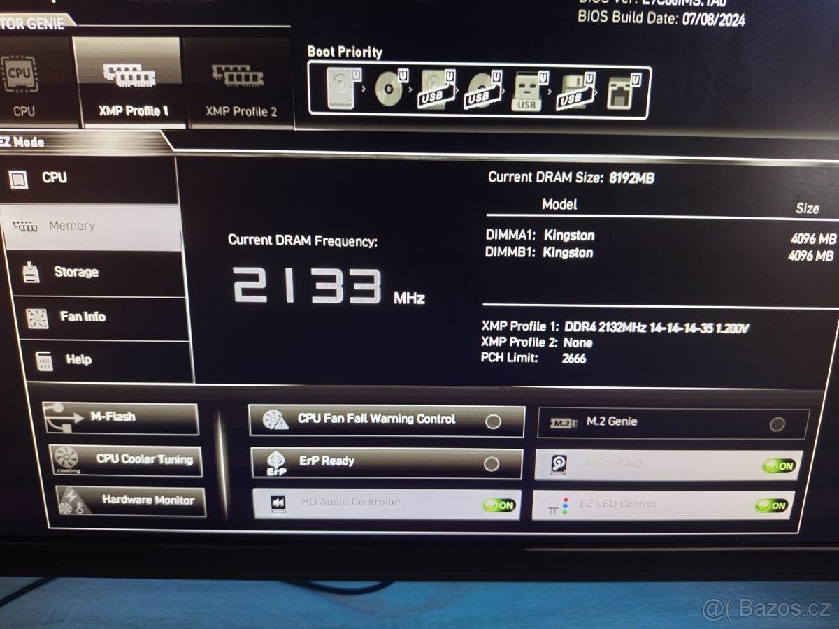 2x4gb ddr4 hyperX Fury - 6