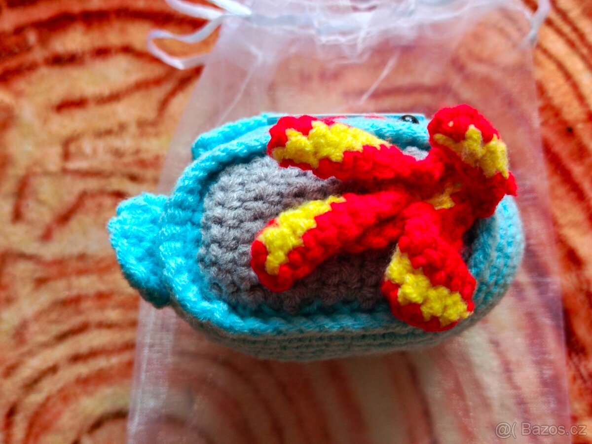 Pletací panenka COLEESON - Oheň - 6