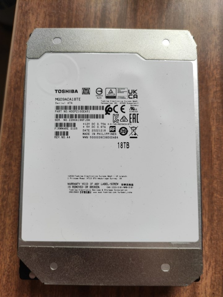 Hdd 18Tb - 6
