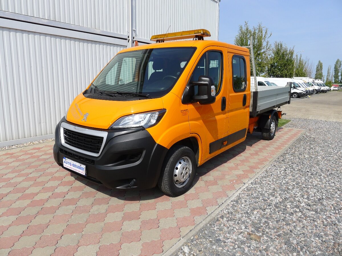 Peugeot Boxer, 2,2 HDI 7Míst třístranný sklápěč + klima - 6