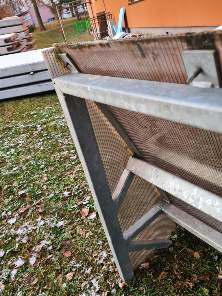 Stříška nad vchod/balkon z polykarbonátu - 6