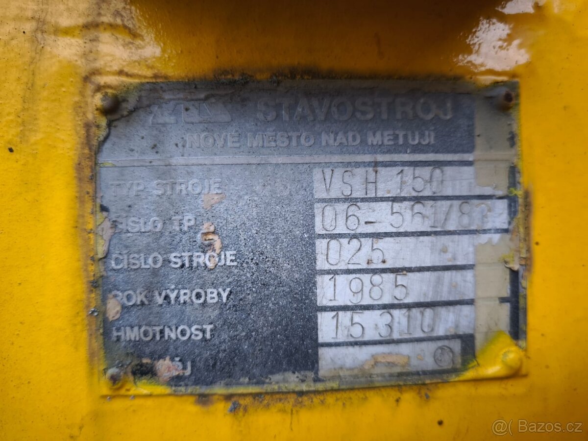 Válec STAVOSTROJ VSH 150 - 6