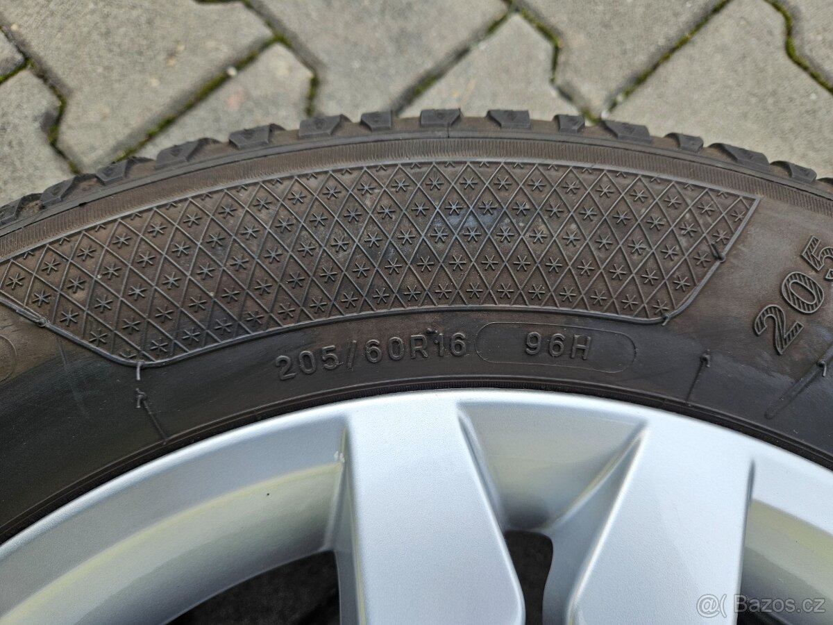 5x100 16 6J ET45 orig. Kamiq,Arona,T-cross vč. zim.pneu - 6
