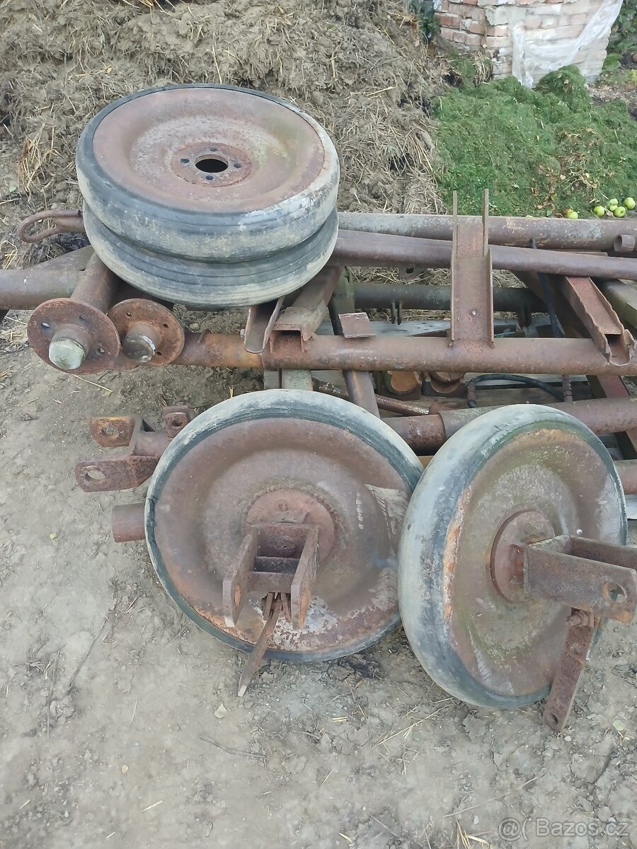 Ocelová kola s gumovým běhounem - 6