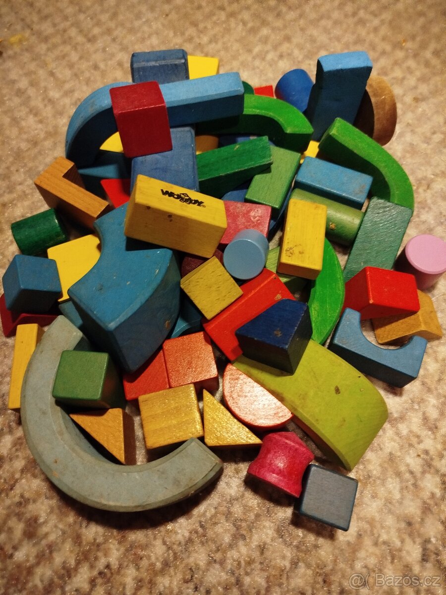 Dřevěná buková stavebnice - 6