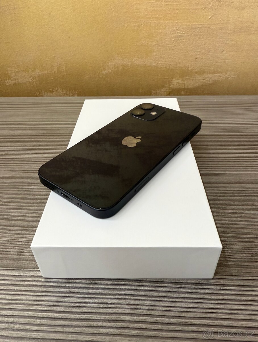 Apple iPhone 12 mini 64GB černá, baterie 100% - 6