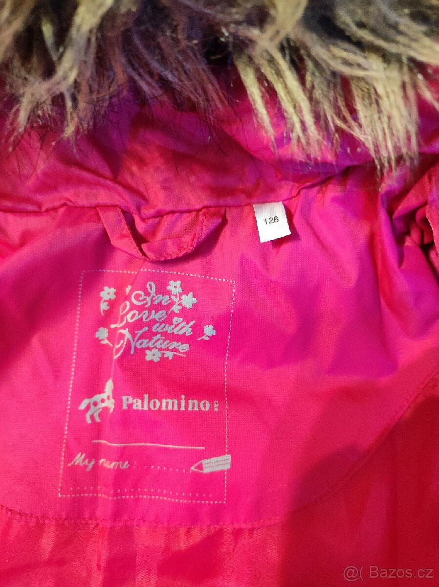 Prodám dětskou zimní bundu 128 - 6