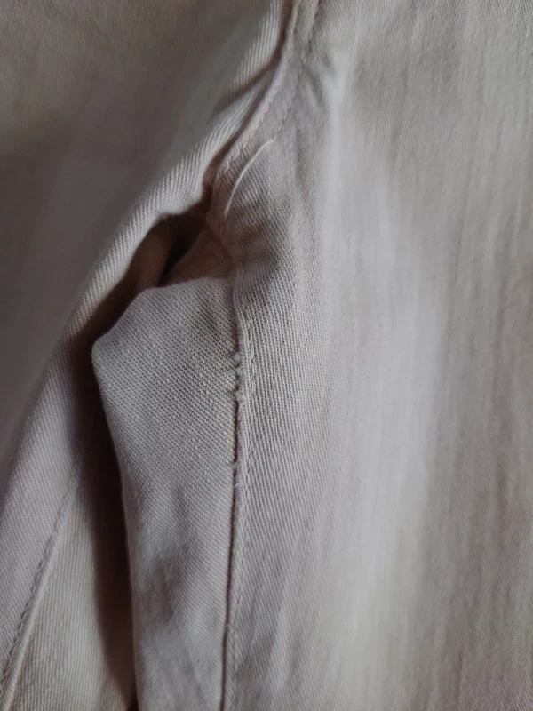 Zara růžové / pudrové džíny slim - 6
