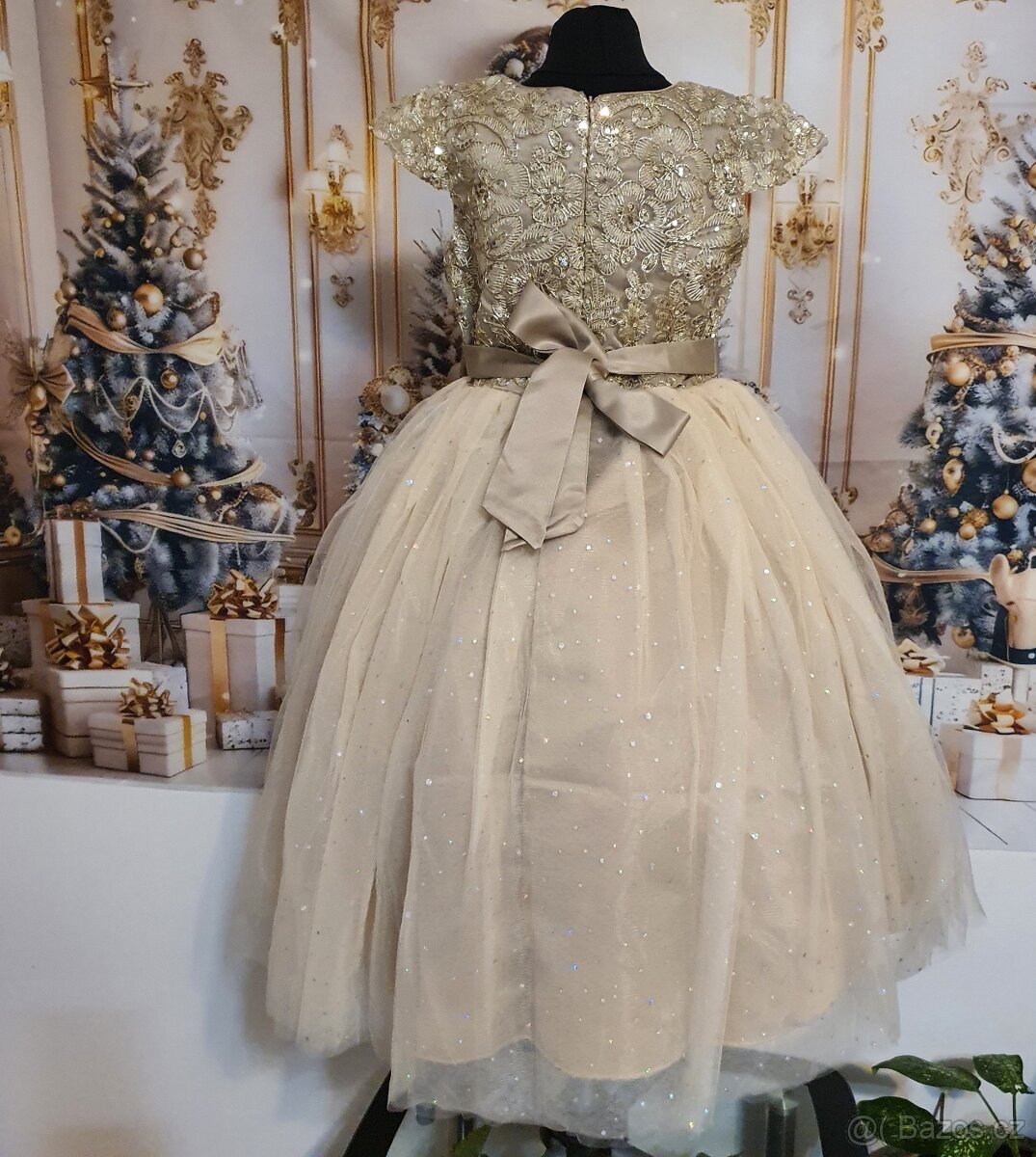 Luxusní dívčí společenské šaty - 6