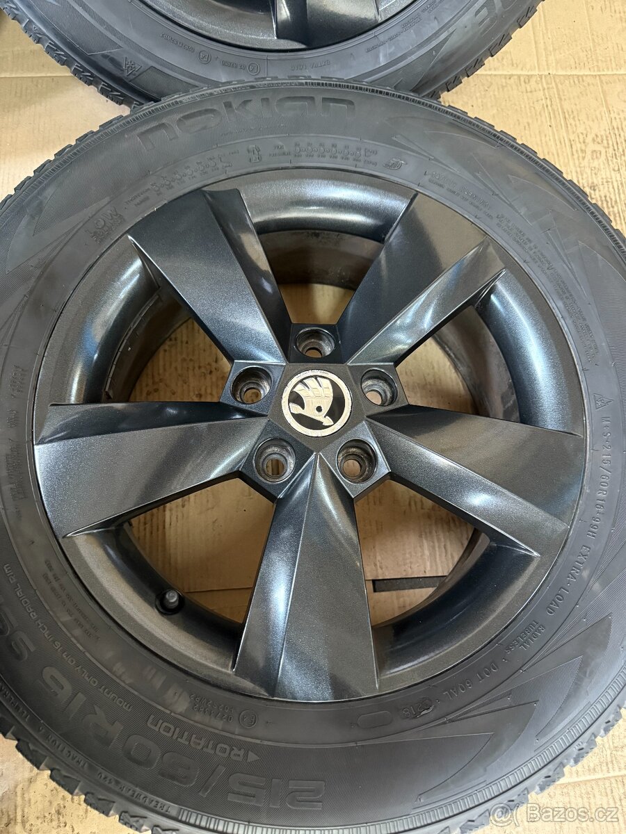 Alu kola + pneumatiky Skoda Fabia 4 Kamiq Scala R16 - 6