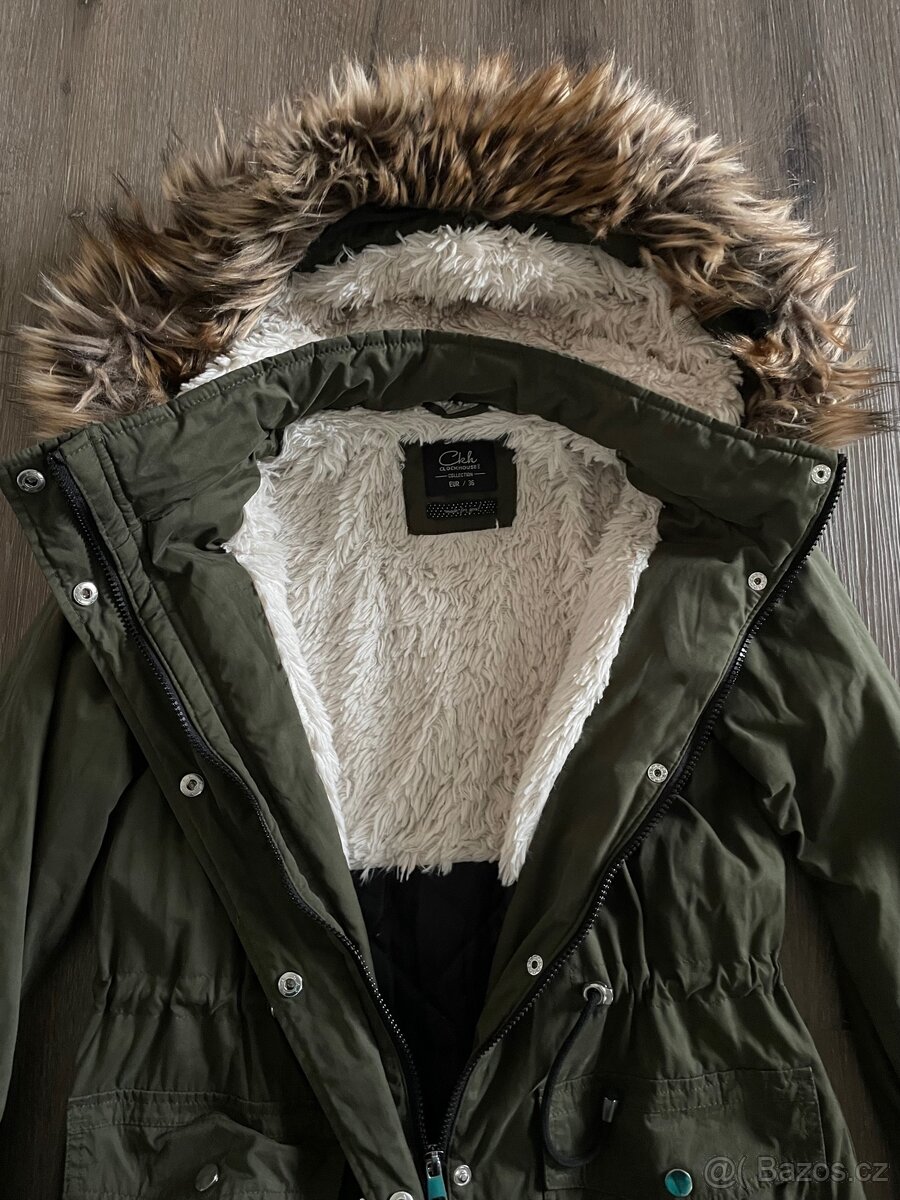 Dámská zimní bunda Clockhouse, vel. S - 6
