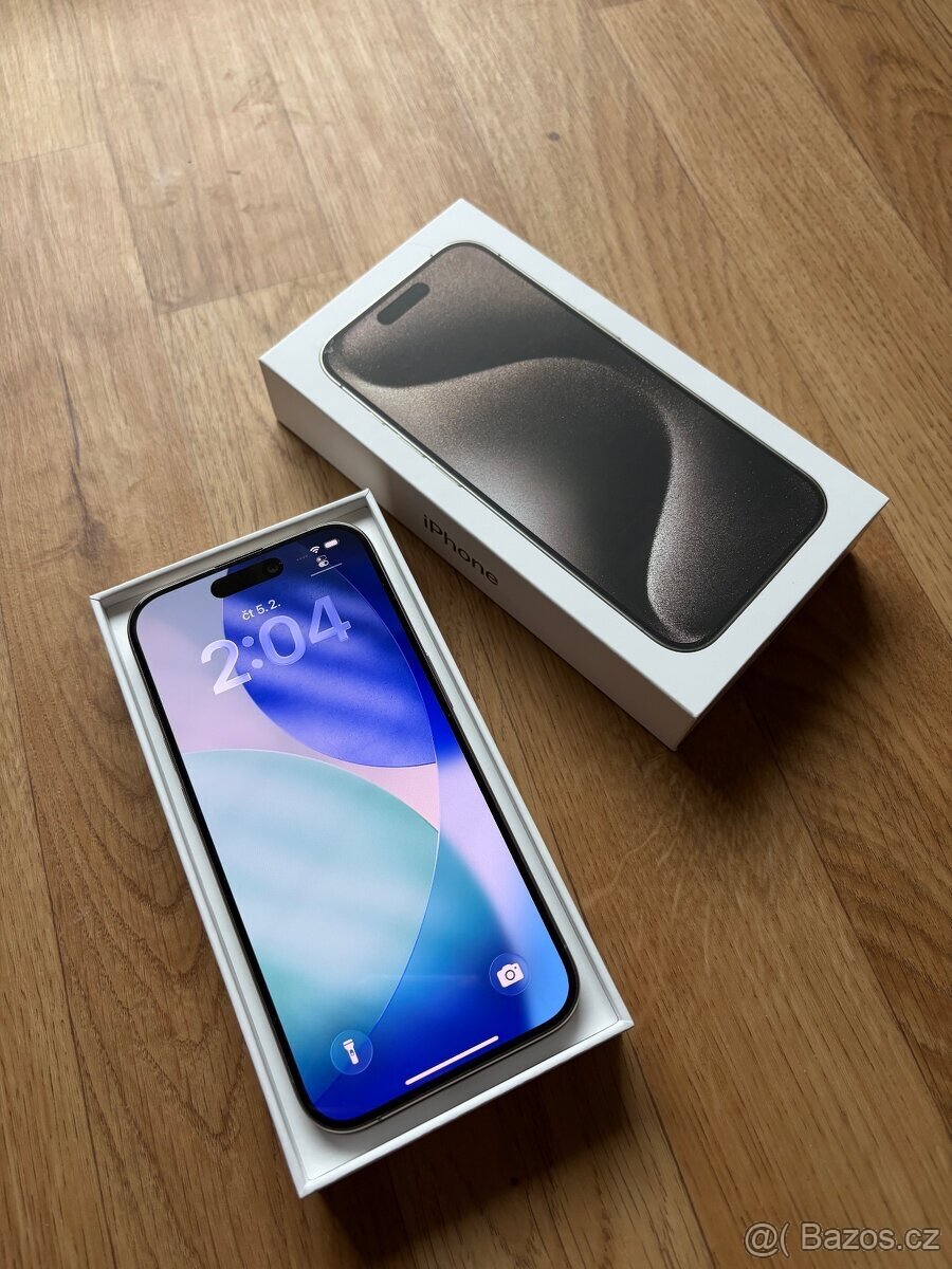 Apple iPhone 15 Pro 128GB přírodní - 6