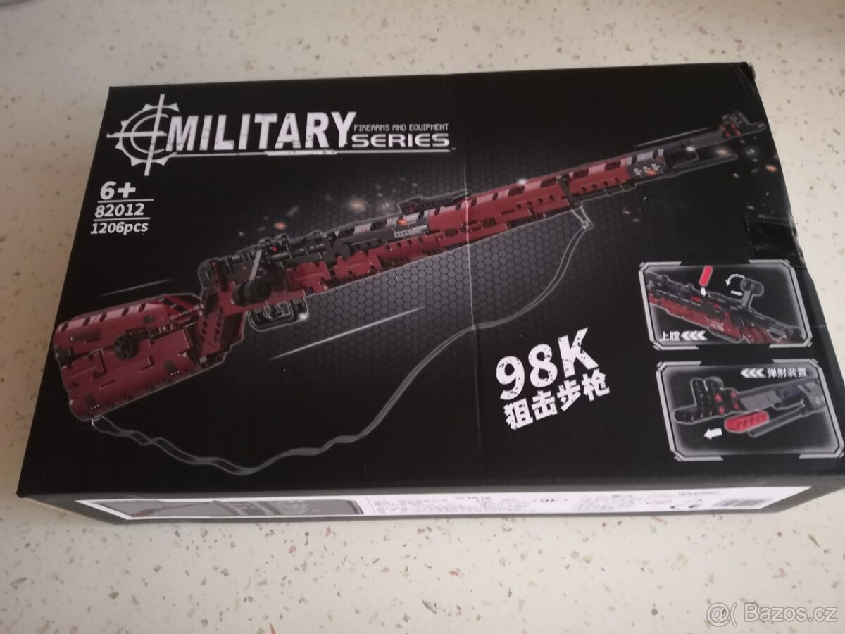 Stavebnice Puška 98K, kompatibilní s LEGO - 6