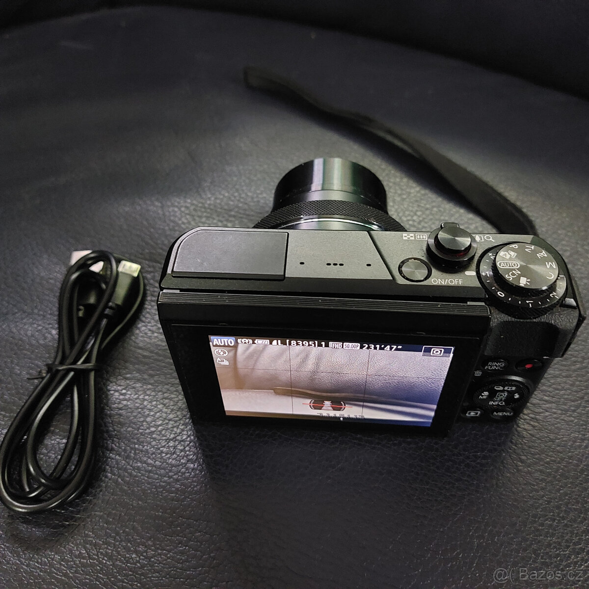 Fotoaparát Canon PowerShot G7 X Mark II, kabel, pěkný stav - 6