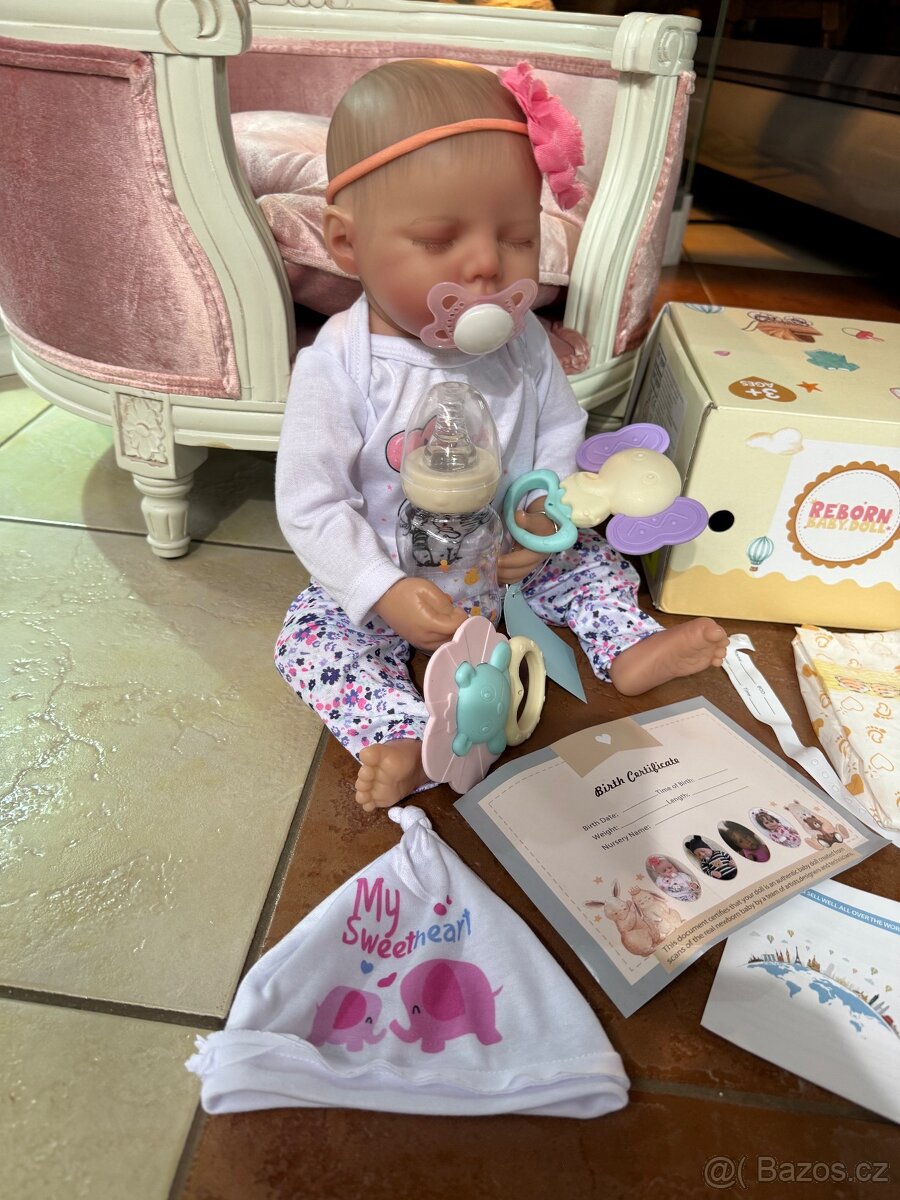 Reborn realistická holčička N.O.V.Á. - 6