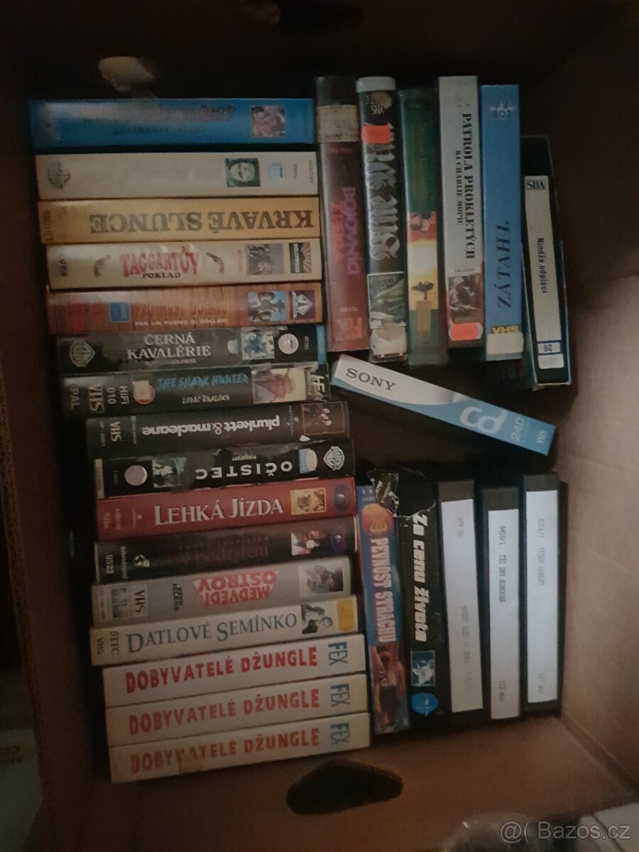 Vhs videokazety - 6