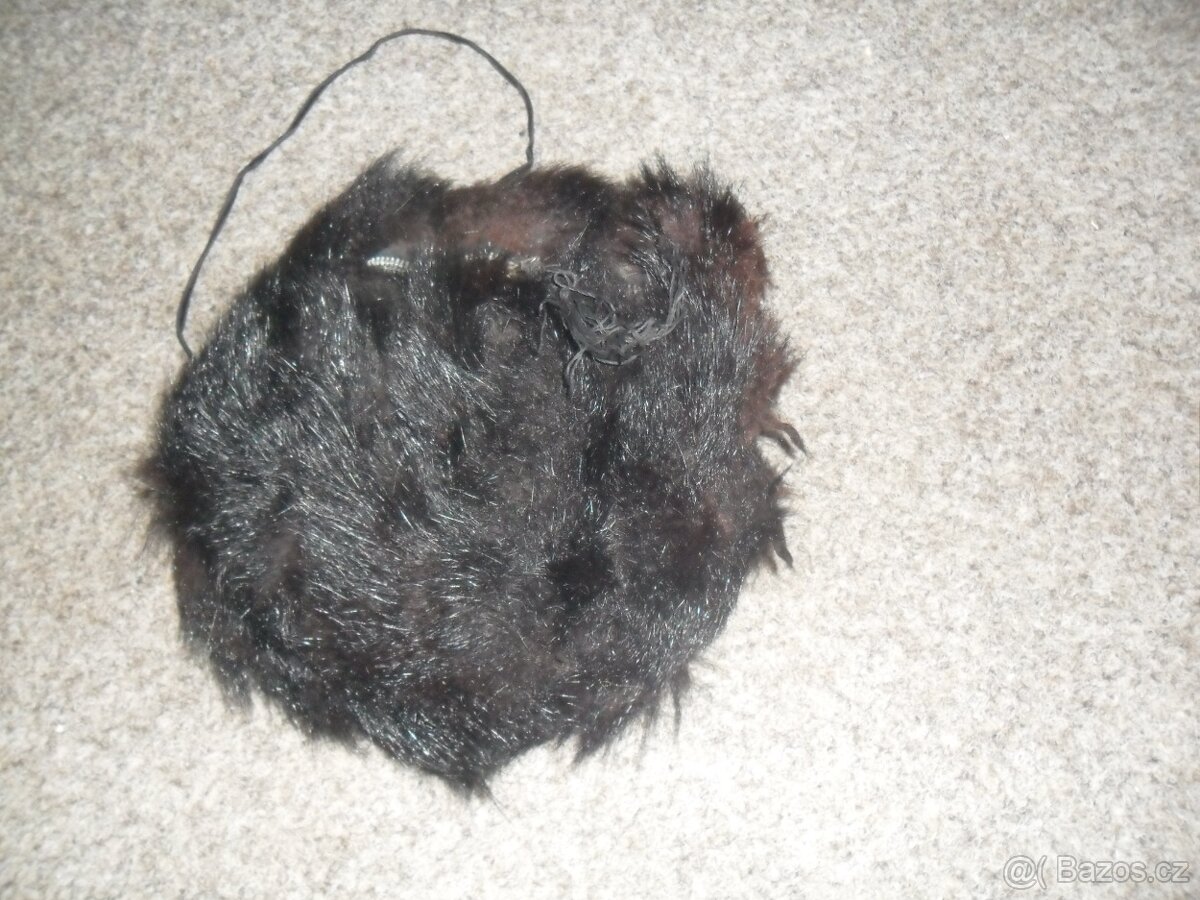 kosmetická kabela, kabelka retro, psaníčko, štucel - 6