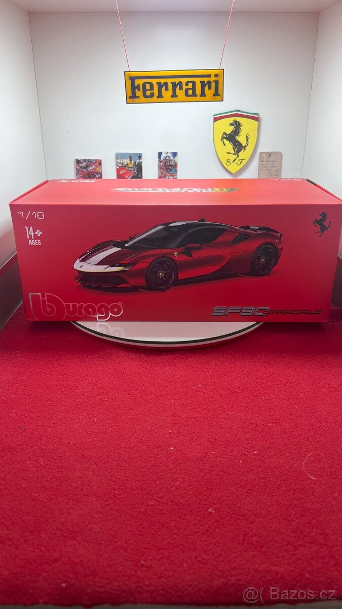 Ferrari SF90 Stradale Assetto Fiorano 1:18 Bburago Signature - 6