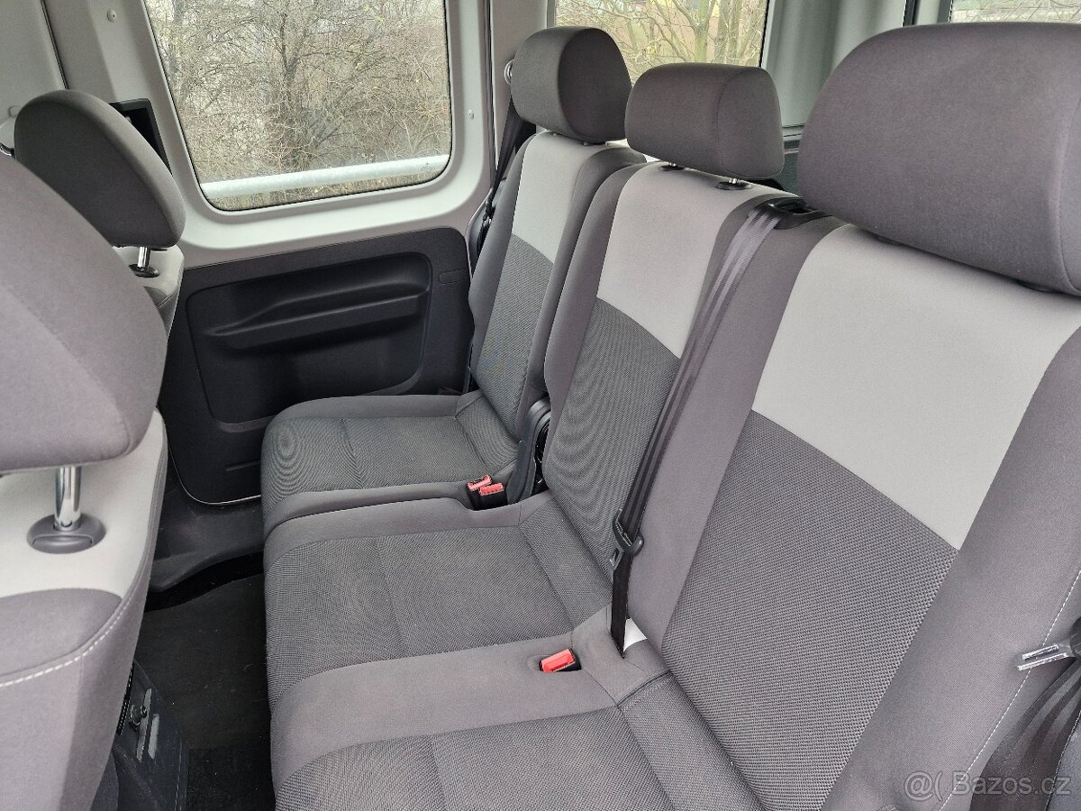VW Caddy TDI, digi klima, 1. majitel, CZ, PDC, HF - 6