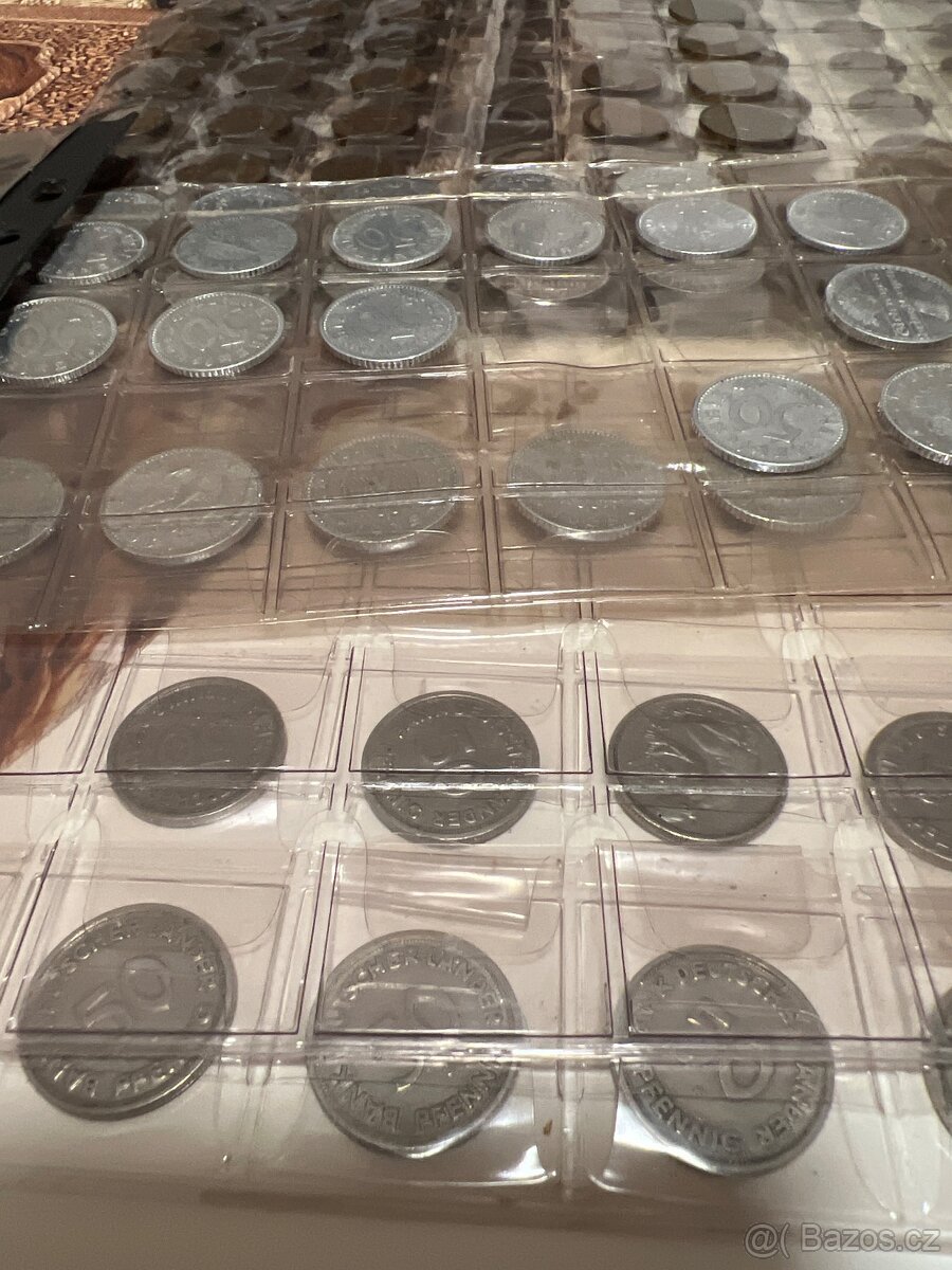 Známky staré Reich a Saar série atd Nemecko - 6