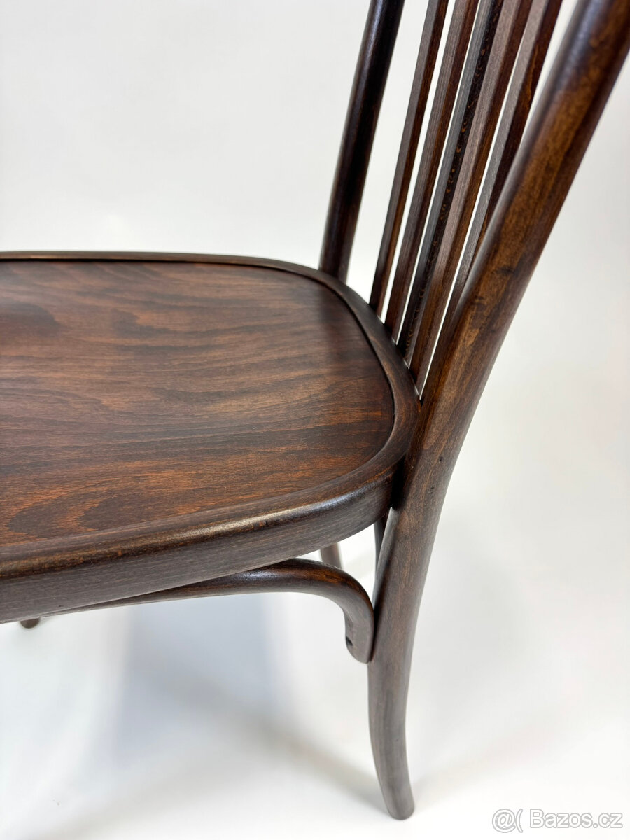 Unikátní židle, arch. Josef Hoffmann, renovace, 2ks - 6