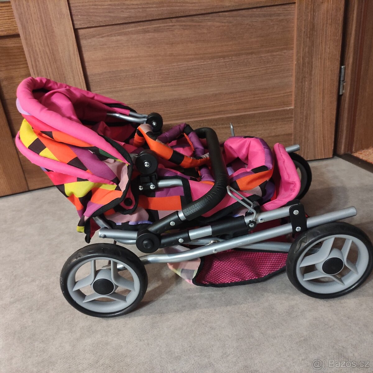 Kočárek pro panenky Bino - 6