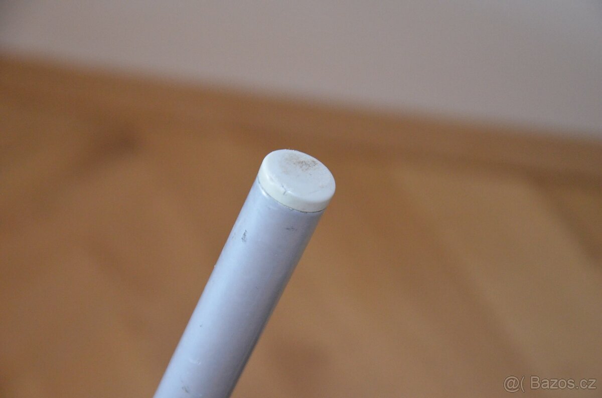 PRODÁM ŽIDLE KONFERNEČNÍ, šedo-modrá, designová - 6